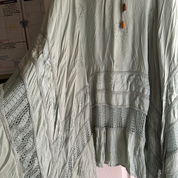 NWT Boho Embroidered Maxi Skirt - Picture 2 of 4